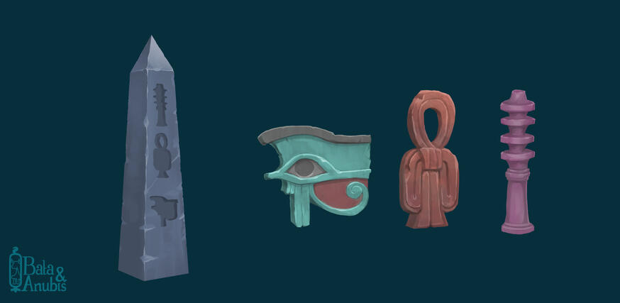 Bata & Anubis - Props Concept