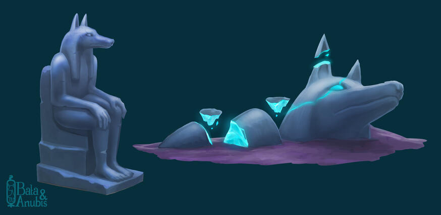 Bata & Anubis - Props Concept