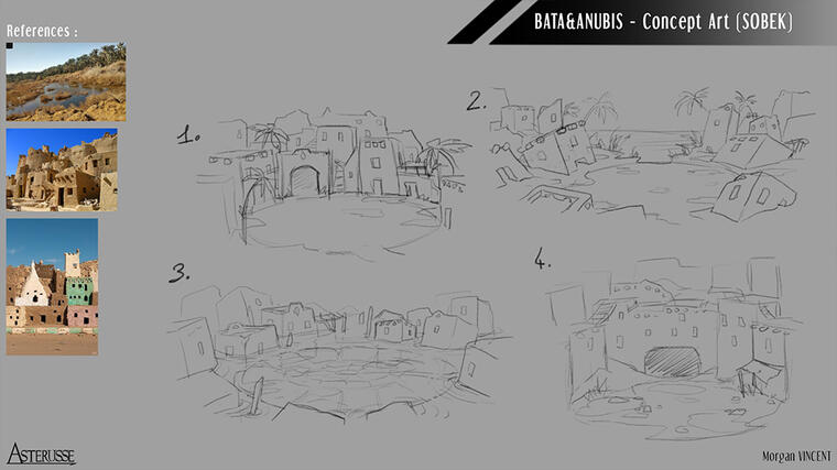 Bata & Anubis - Sobel Level Concept