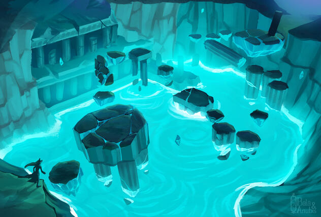 Bata & Anubis - Concept Art Environnement