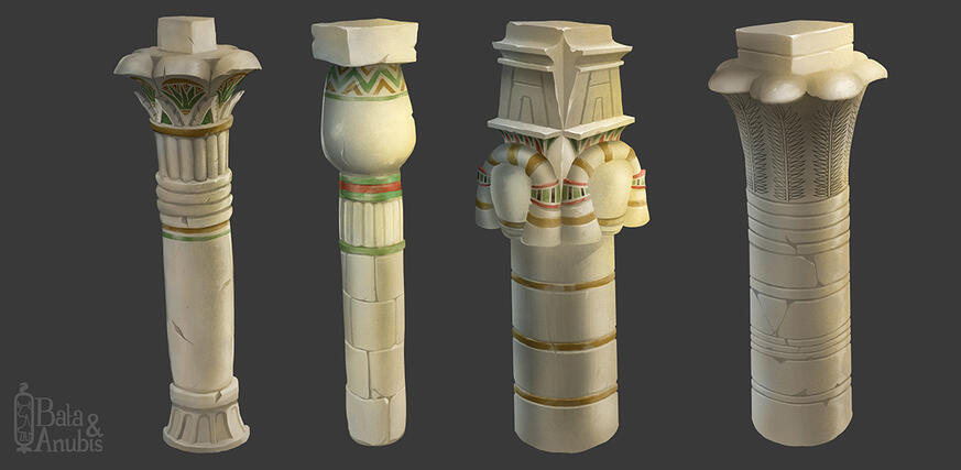 Bata &amp; Anubis - Pillar Concept